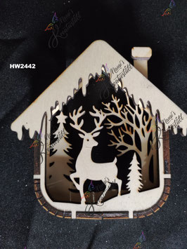 Anhänger "Winterhäuschen"