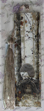 Lesezeichen: Waldtier Igel