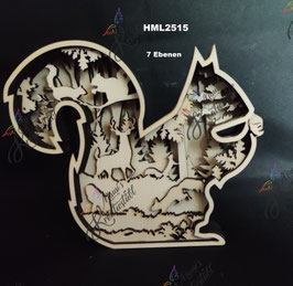 Multilayer Eichhörnchen