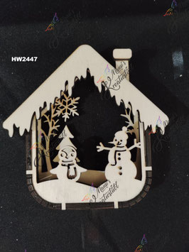 Anhänger "Winterhäuschen"