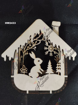 Anhänger "Winterhäuschen"