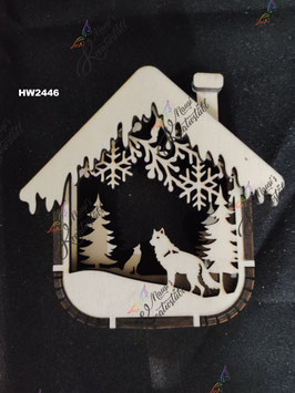 Anhänger "Winterhäuschen"