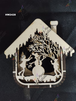 Anhänger "Winterhäuschen"