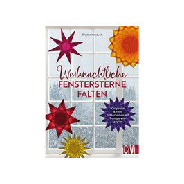 Weihnachtliche Fenstersterne falten