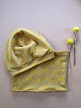 VILLA SEPIA Set Beanie/ Schlüpfschal