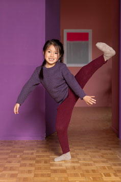 DISANA Strick-Leggings