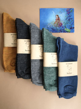 DE COLORES Alpaka Socken | Gr. 43-45