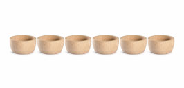GRAPAT Schalen aus Holz | 6-er Set