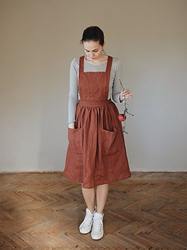 Women's Linen Skirt with Braces (VORBESTELLUNG)