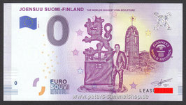 FIN-2019-AS-1 - JOENSUU SUOMI-FINLAND THE WORLDS BIGGEST COIN SCULPTURE
