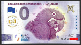 DE-2025-UM-1-A - ZOOLOGISCHER STADTGARTEN - KARLSRUHE - ANNIVERSARY-EDITION (PAPAGEI)