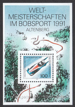 D-Block 23 (1496) - Weltmeisterschaften im Bobsport, Altenberg - 100