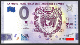 FR-2024-ZT-6 - LA POSTE - PARIS-PHILEX 2024