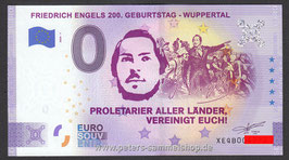 DE-2020-QB-1-A - FRIEDRICH ENGELS 200. GEBURTSTAG - WUPPERTAL - ANNIVERSARY-EDITION