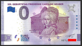 DE-2022-TL-3-A - 325. GEBURTSTAG FRIEDERIKE CAROLINE NEUBER - ANNIVERSARY-EDITION