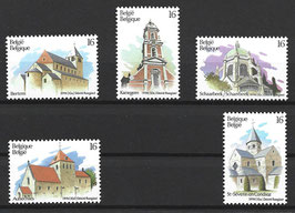 BEL-2612-2616 - Satz 5 Marken