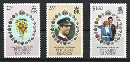 PCN-0209-0211 - Satz 3 Briefmarken