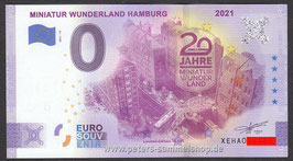 DE-2021-HA-15-A - MINIATUR WUNDERLAND HAMBURG - ANNIVERSARY-EDITION