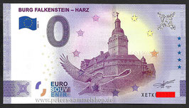 DE-2022-TK-1 - BURG FALKENSTEIN - HARZ - ANNIVERSARY-EDITION