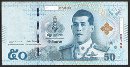 THA-136 - Serie - Maha Vajiralongkorn - 50 Baht
