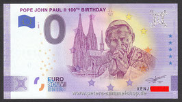 DE-2020-NJ-1-A - POPE JOHN PAUL II 100TH BIRTHDAY - ANNIVERSARY-EDITION
