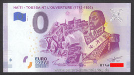 HT-2019-AA-1 - HAÏTI - TOUSSAINT L'OUVERTURE (1743-1803)