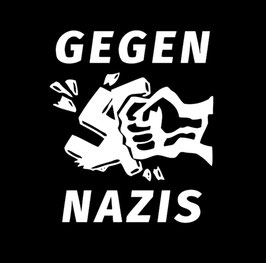 Gegen Nazis Backpatch