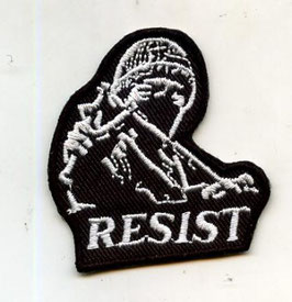 Aufnäher Resist gestickt