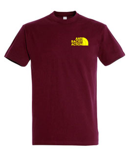 Anti Racist Action klein T-Shirt Rot