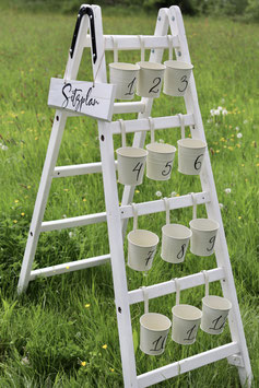 Leiter-Sitzplan, weiß