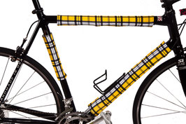 BikeWrappers: Yellow Plaid