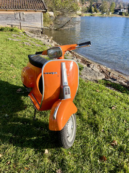 Vespa 50 Special Elektro in Lamborghini Orange!