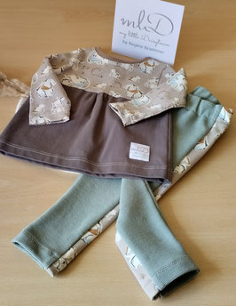 2tlg. Babyset "Love Nature" Tunika und Leggings Gr.80