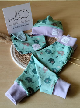 Babyset "Elefanten"- 3 teilig Gr.68