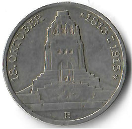 Münze 100 Jahre Völkerschlacht
