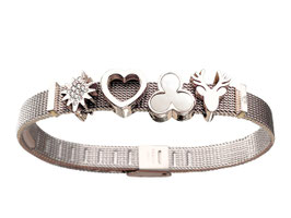 CHARMBAND SILBER 'SOMMER'