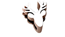 'HIRSCH CHARM' SILBER