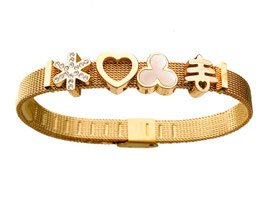 GLÜCKSBAND 'WINTERZAUBER IN GOLD'