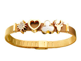 CHARMBAND GOLD 'SOMMER'
