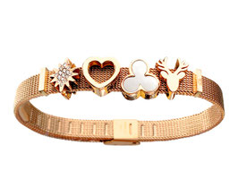 CHARMBAND ROSEGOLD 'SOMMER'