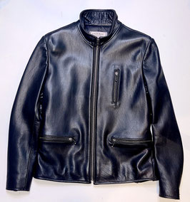 LAMB SKIN SLIMLINE SINGLE RIDERS JACKET-C