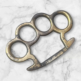 1980's VINTAGE BRASS KNUCKLE BACKLE