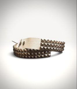 Wendy's of London 3row Pyramid Belt 12mm stud　M