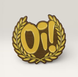 Oi! YELLOW ENAMEL PIN