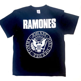 RAMONES ロゴTシャツ/BLK