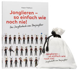 Jonglierbuch «Jonglieren – so einfach wie noch nie!» mit 3 Jonglierbällen