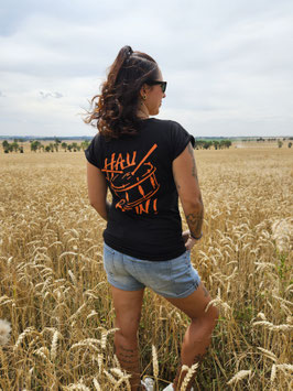 Damen T-shirt "Hau rein!"