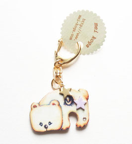 白くまのキーホルダー
