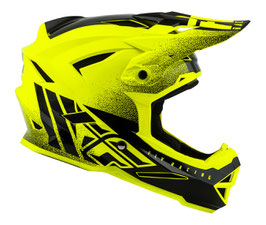 Fly Racing helm Default HiVis Yellow & Black -50%