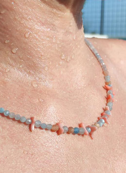 Sommer Kollektion *Korallenriff Collier*